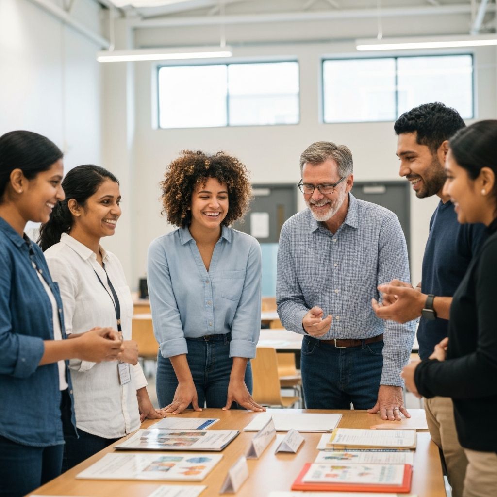 Parents and teachers collaborating